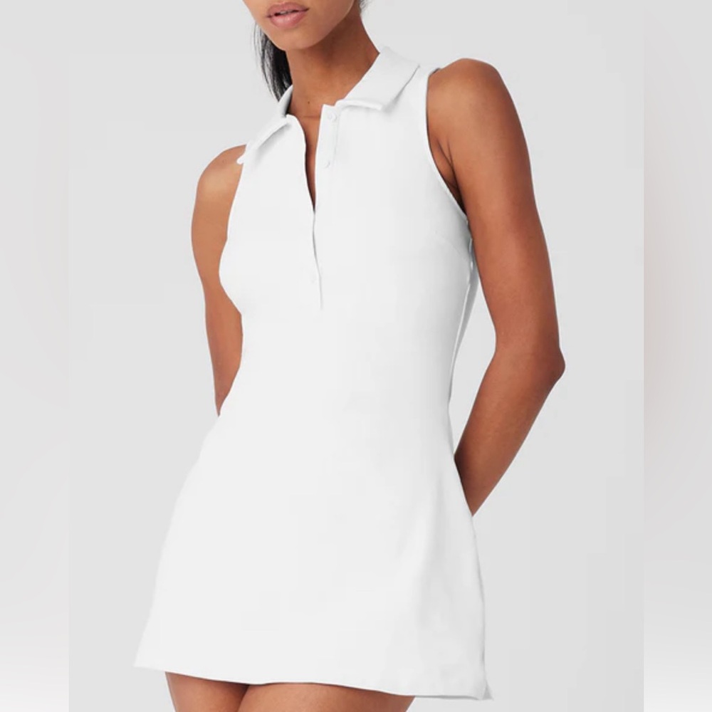 Alo White Tennis Dress